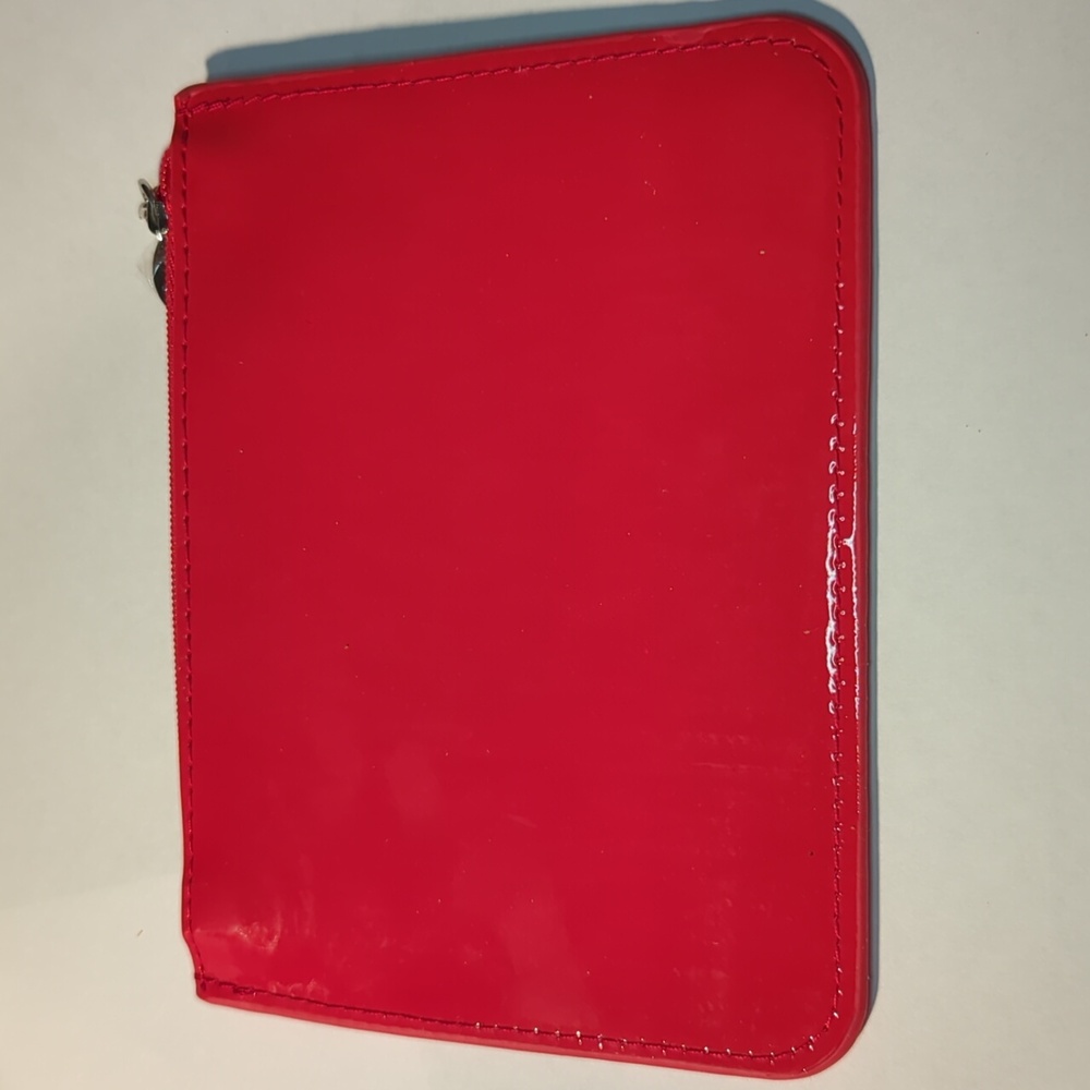 GIVENCHY Red Patent Leather Pouch New - Picture 2 of 3